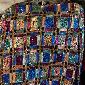 Vintage sequined jacket new with tags